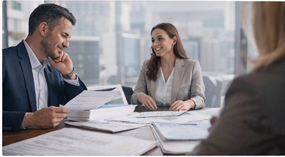 Prescreened sales candidate delivery service with recruiter reviewing applicants